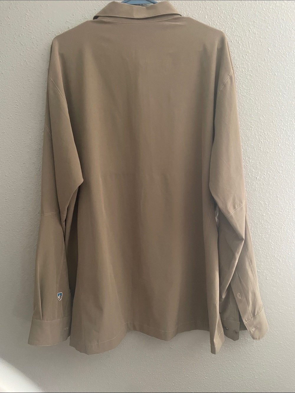 Kuhl Men's Long Sleeve Button-Down Shirt in Taupe - Picture 2 of 8